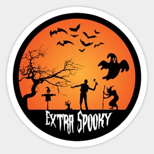 Extra Spooky Sticker